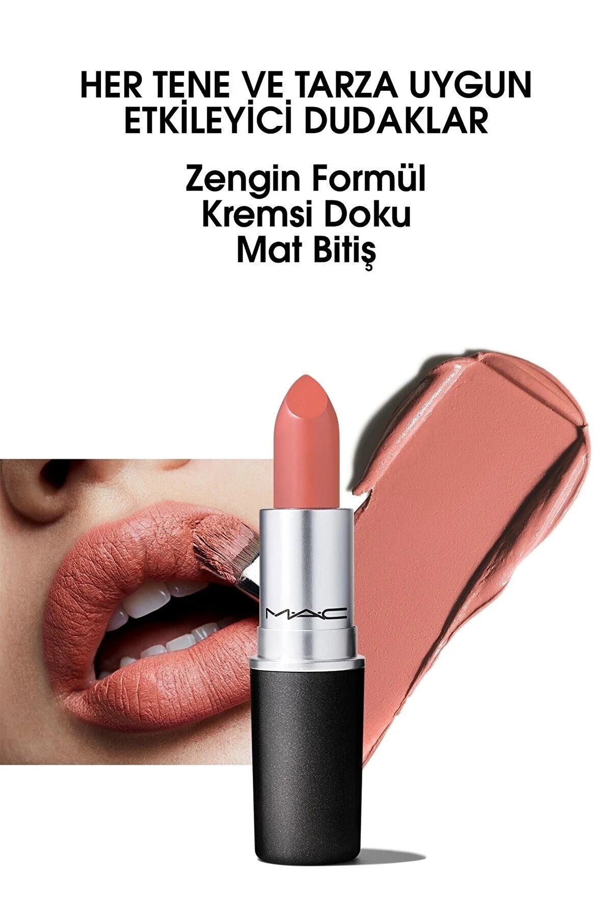 Mac Lipstick - Kinda Sexy dodaq boyası 3g