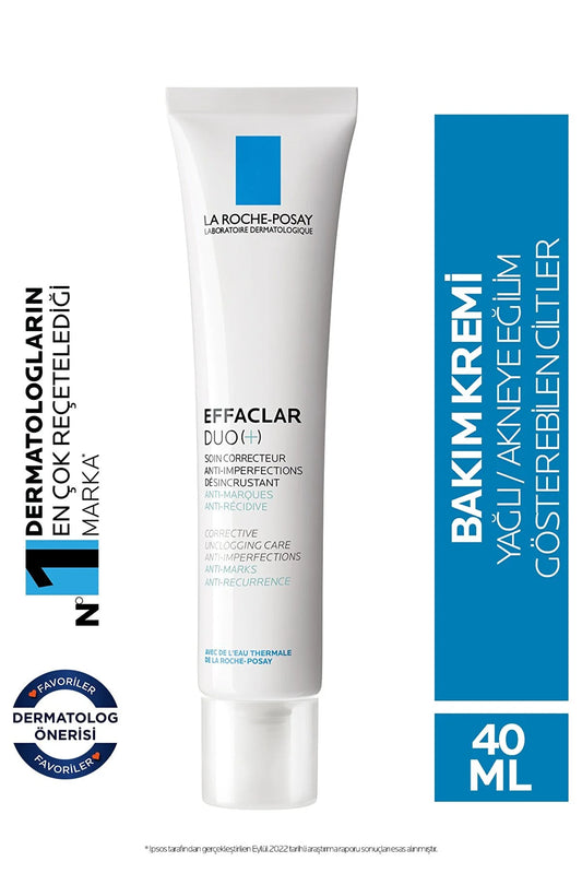 La Roche Posay Effaclar Duo(+) Sızanaqlı Dərilər üçün Dəriyə Qulluq Kremi 40 ML