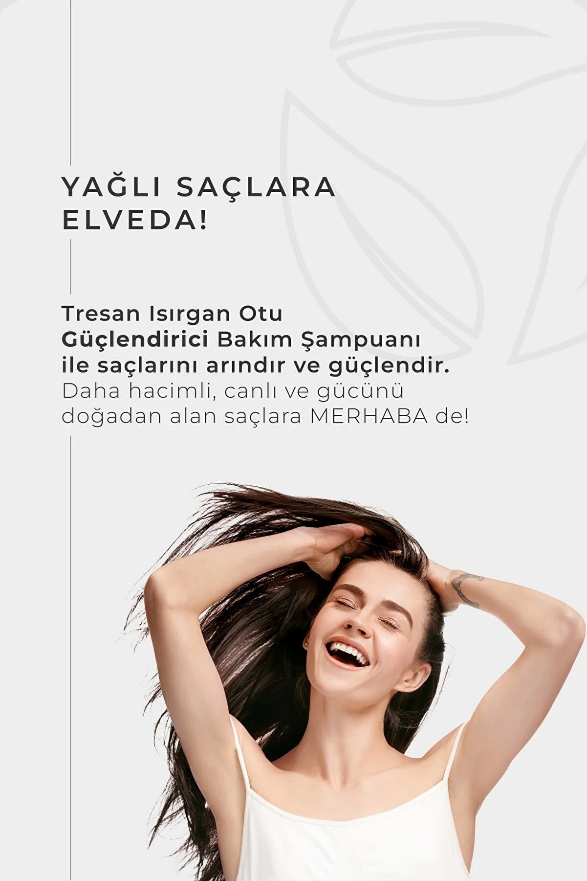 Tresan Gicitkən Otlu Yağlı Saçlar Üçün Şampun 300 Ml(Yağlı Saçlar üçün)