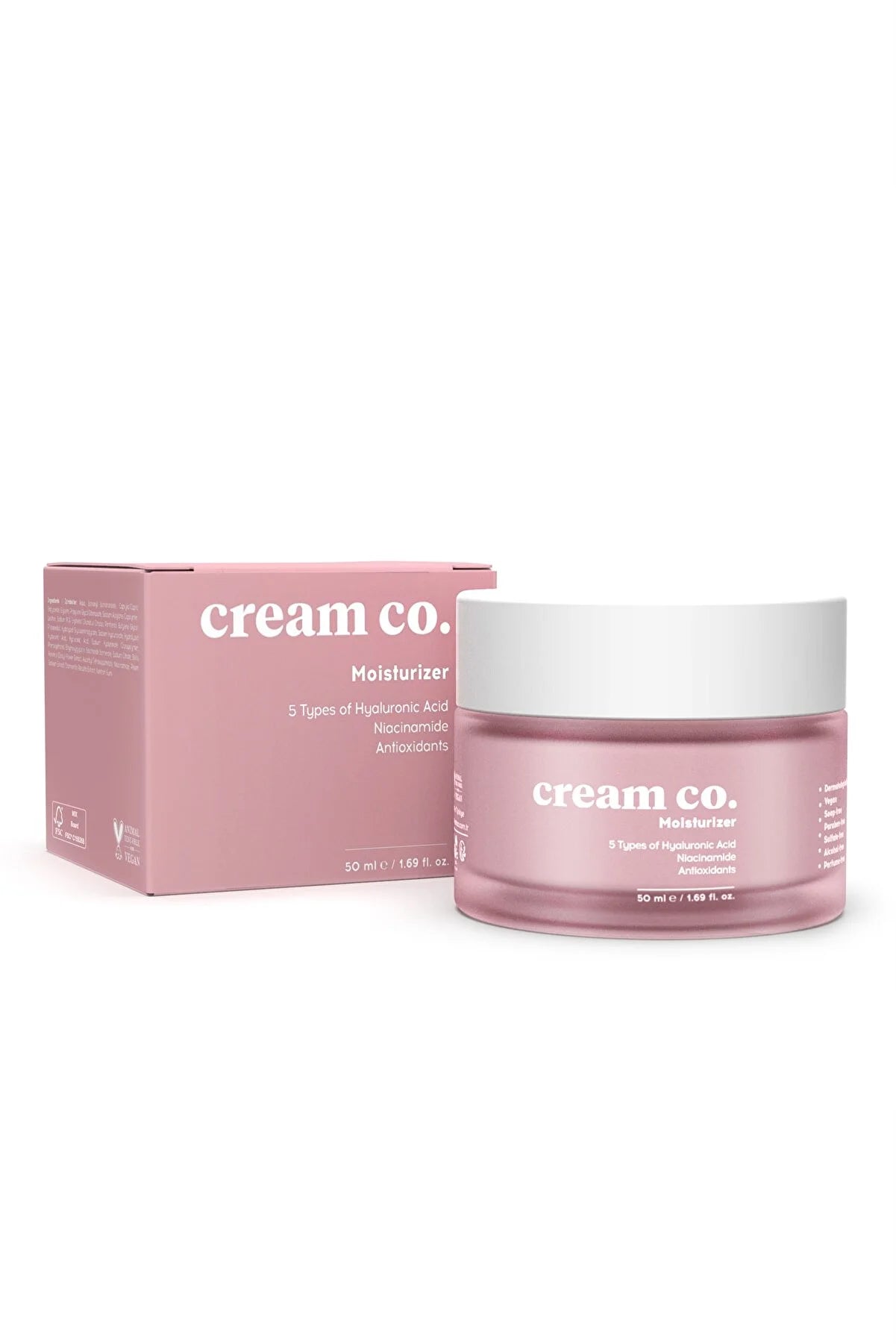 Cream CO Nəmləndirici Üz Kremi (Dəri Tonu Bərabərləşdirici, İşıqlandırıcı Bütün Dəri Tipləri  üçün) 50 ML