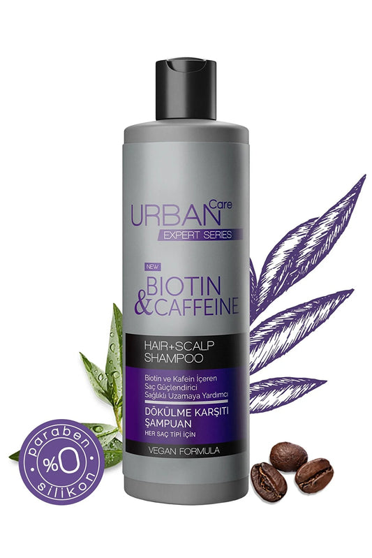 Urban Care Expert Biotin Ve Kafein Saç tökülməsinə qarşı Şampun