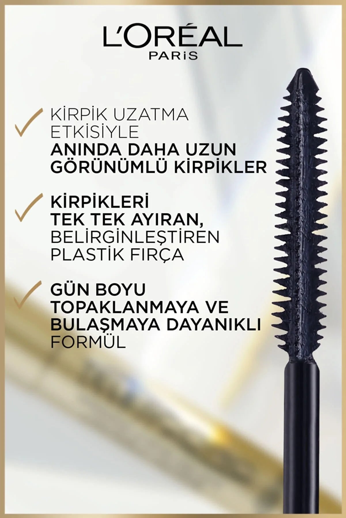 L'Oreal Paris Telescopic Maskara - Qara