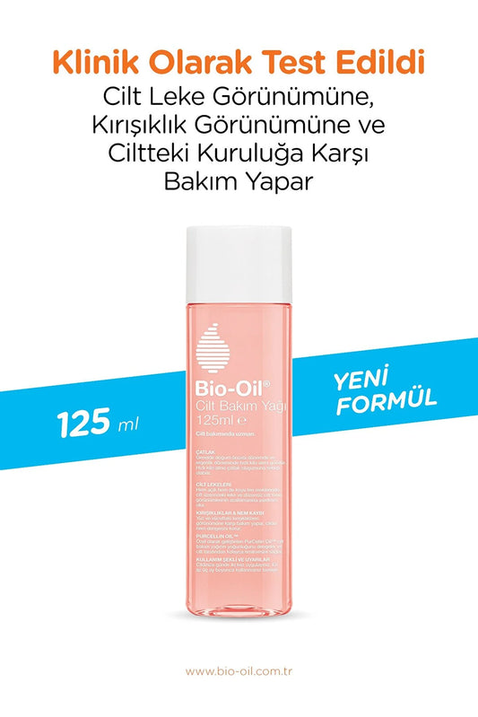 Bio-Oil Bio Oil Çatlak Karşıtı & Nemlendirici Cilt Bakım Yağı 125 ml