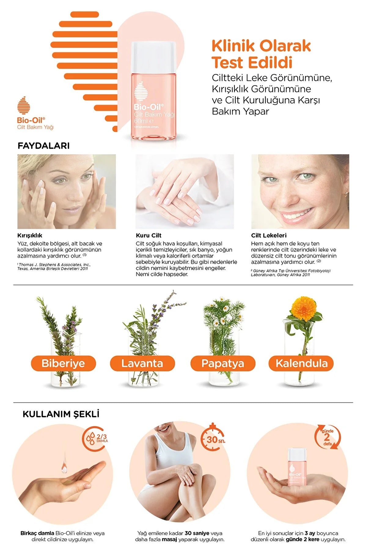 Bio-Oil Bio Oil Çatlak Karşıtı & Nemlendirici Cilt Bakım Yağı 125 ml