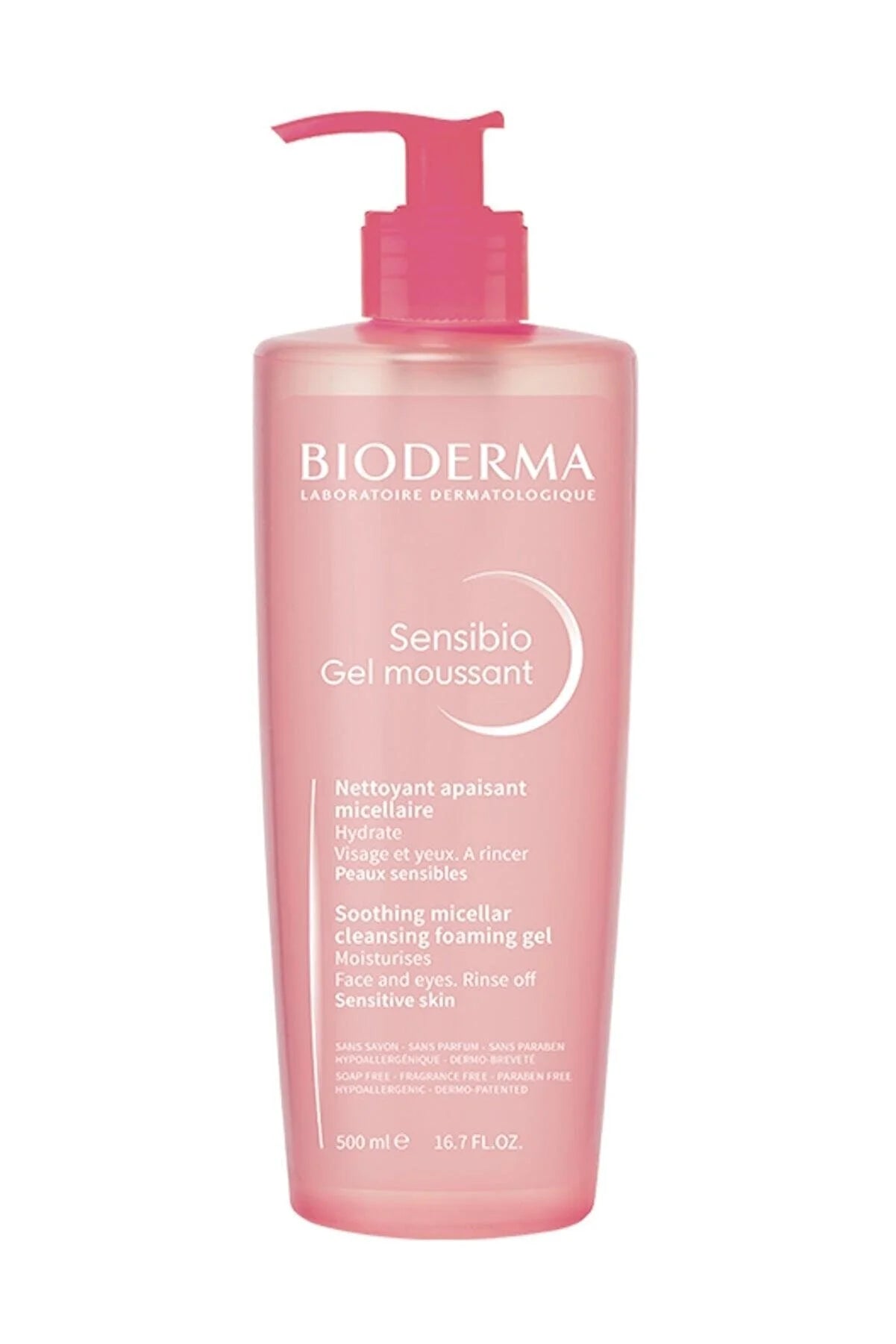 Bioderma Sensibio Köpük Geli (Həssas və Normal Dəri Yuyucu Micellar Üz Təmizləyici Gel 500 ml)