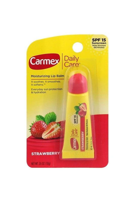 Carmex Lip Balm- Çiyələk aromalı dodaq kremi