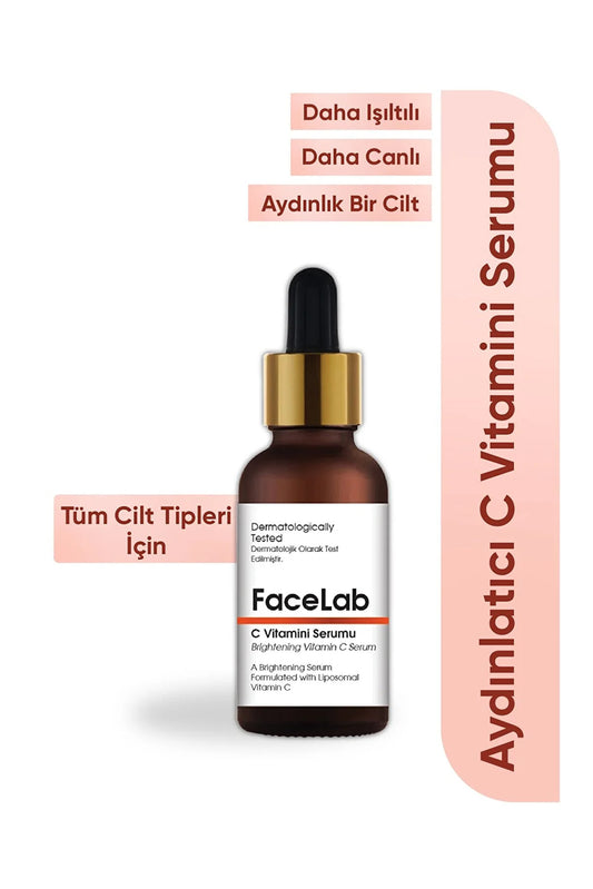 FaceLab Aydınlatıcı Canlandırıcı C Vitamini Serumu 30 ml