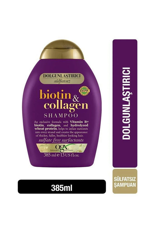 OGX Biotin & Kollagen tərkibli  Sülfatsız Şampun