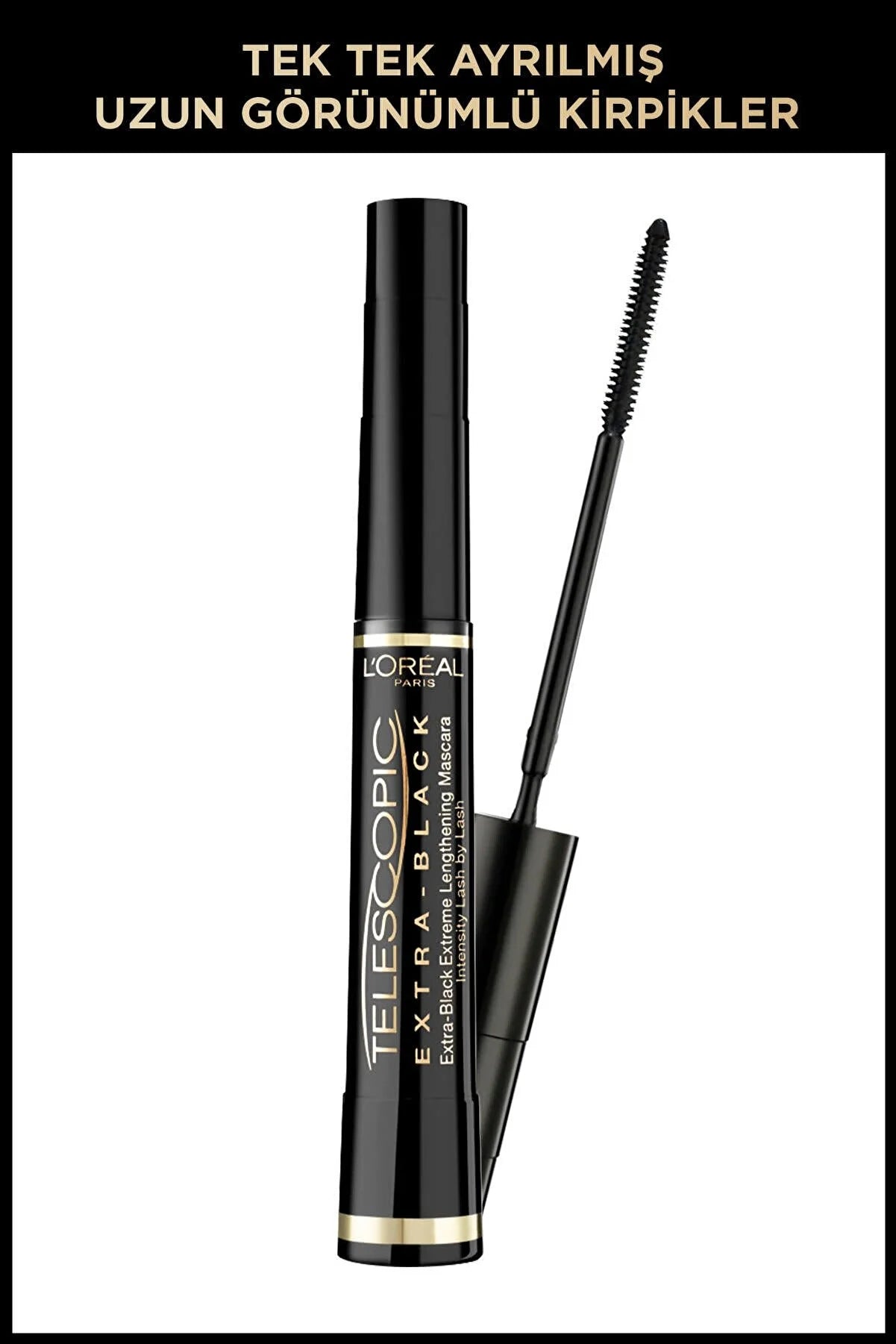 L'Oreal Paris Telescopic Carbon Extra Black Maskara - qara