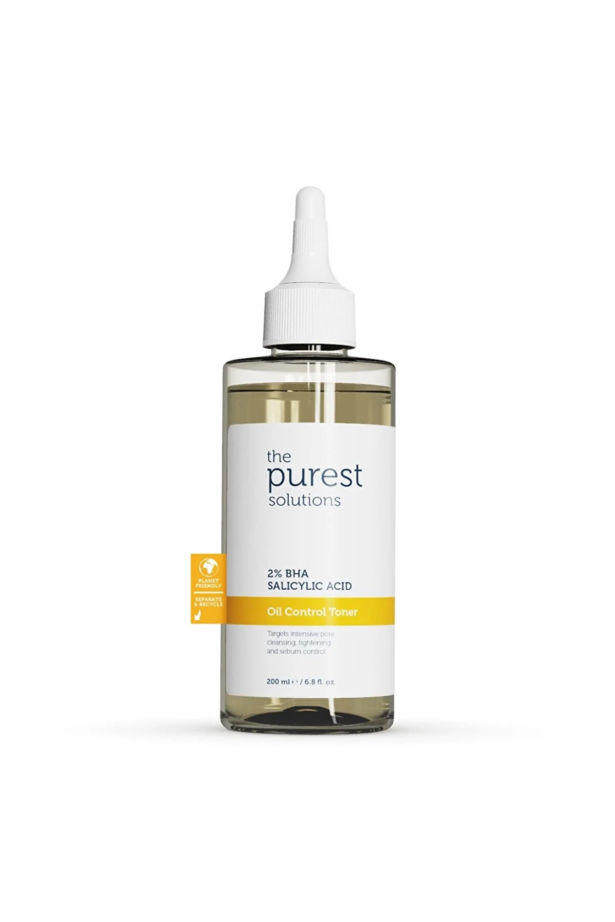 The Purest Solutions Bha %2 Oil Control Toner & Siyah Nokta Hedefli, Yağlanma Dengeleyici Tonik