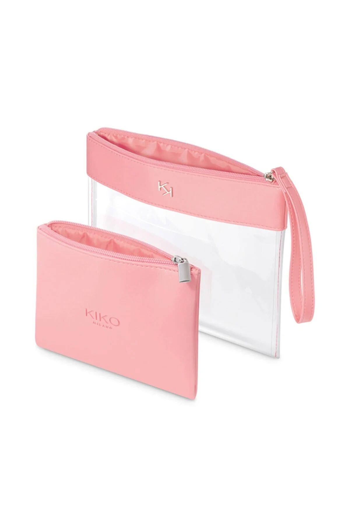 KIKO Makiyaj Çantası - Transparent Beauty Case 003 Pink