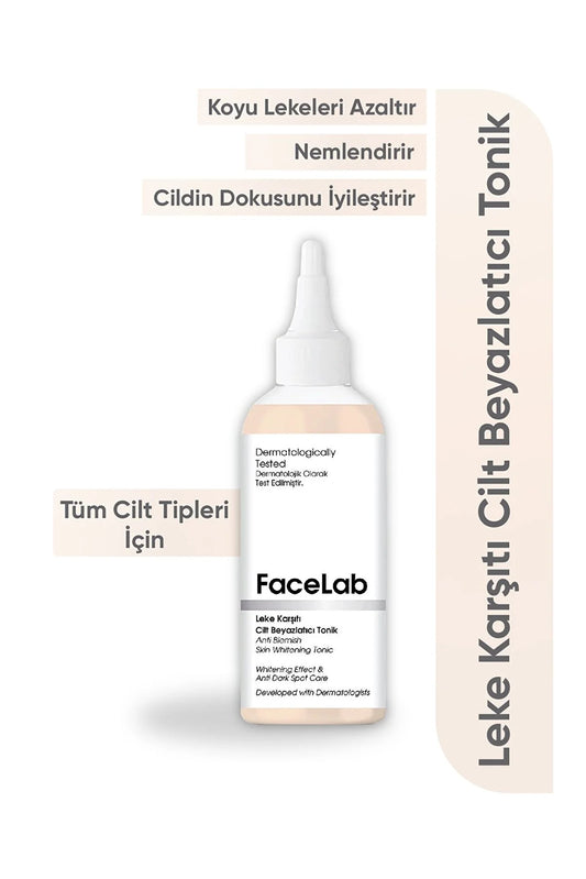 FaceLab Glikolik Asit Içerikli Leke Karşıtı Cilt Beyazlatıcı Tonik 200 ml - Anti-blemish Whitening Toner