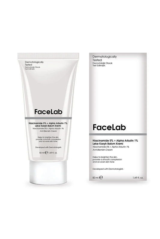 FaceLab Anti-blemish Cream Niacinamide 5% + A.arbutin 1% 50 Ml