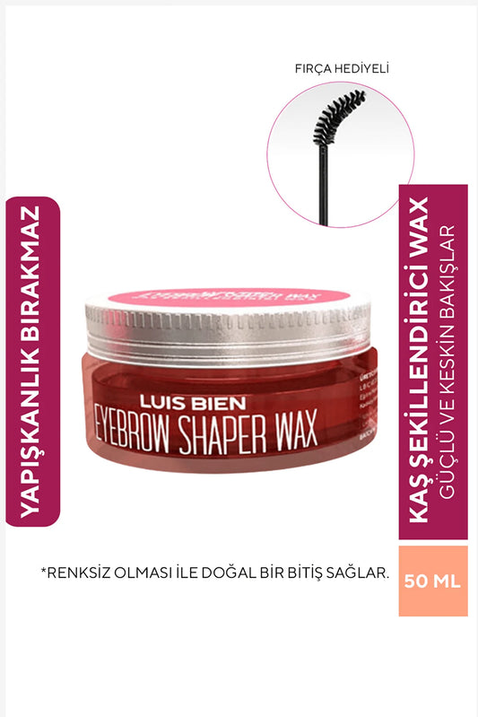 Luis Bien Kaş Şəkilləndirici Sabitləyici Wax 50 ml