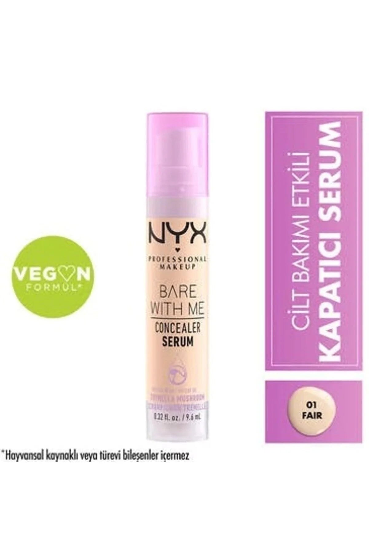 NYX Professional Makeup With Me Kapatıcı Serum 01 Fair